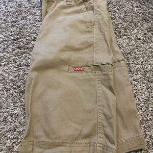 Levi's Khaki Utility Shorts